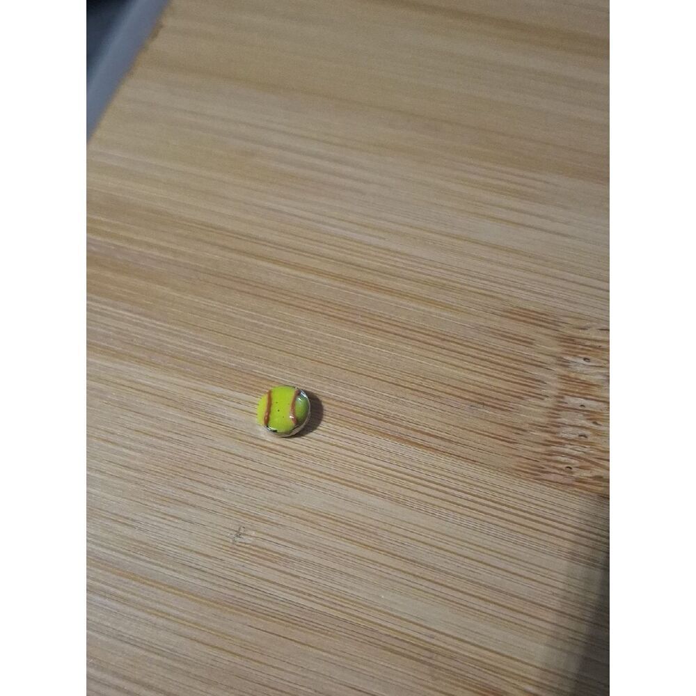 Tennis Ball Charm For Floating Lockets
